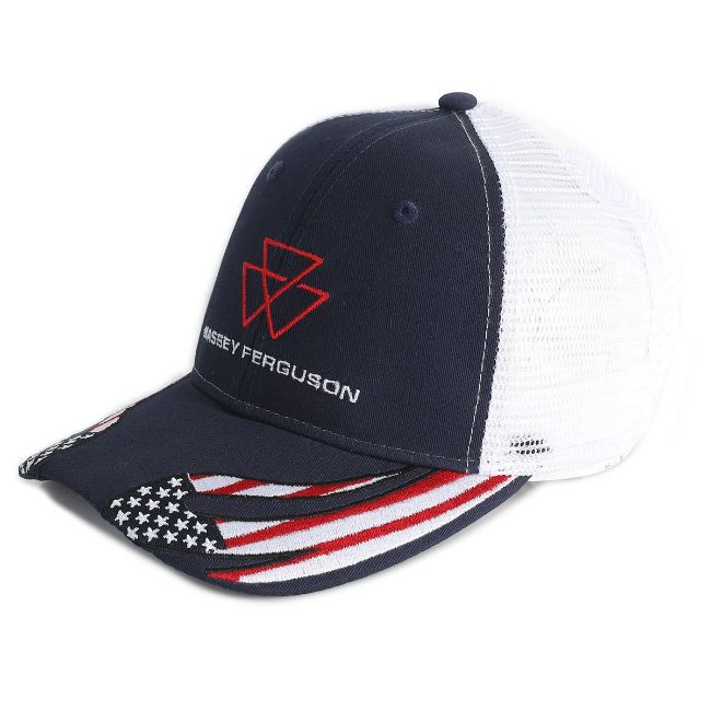 MASSEY FERGUSON FLAG ACCENT HAT