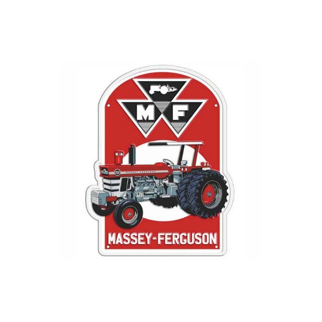 MASSEY FERGUSON VINTAGE METAL TACKER SIGN