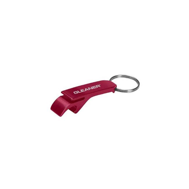 GLEANER ALUMINUM OPENER KEYRING