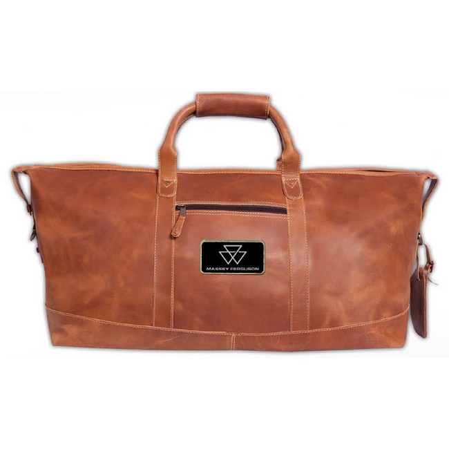 Massey Ferguson Leather Duffel