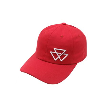 Image of MASSEY FERGUSON RED HAT WITH PUFF LOGO