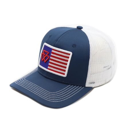 Image of Massey Ferguson U.S. Style Flag Patch Hat