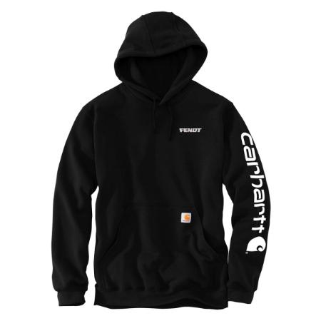 Image of Fendt Carhartt® Men's Hooded Logo Sweatshirt